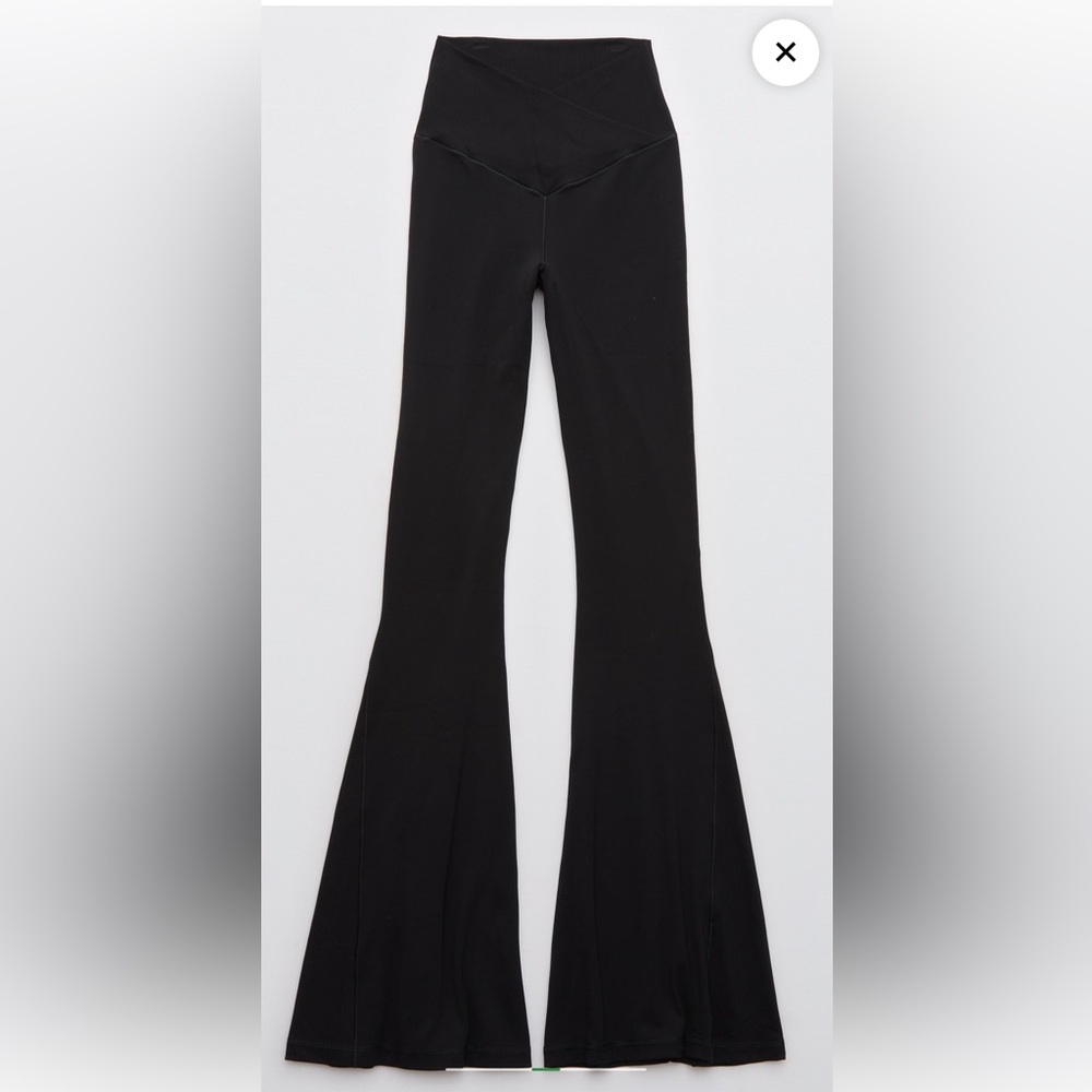 american eagle super flare legging